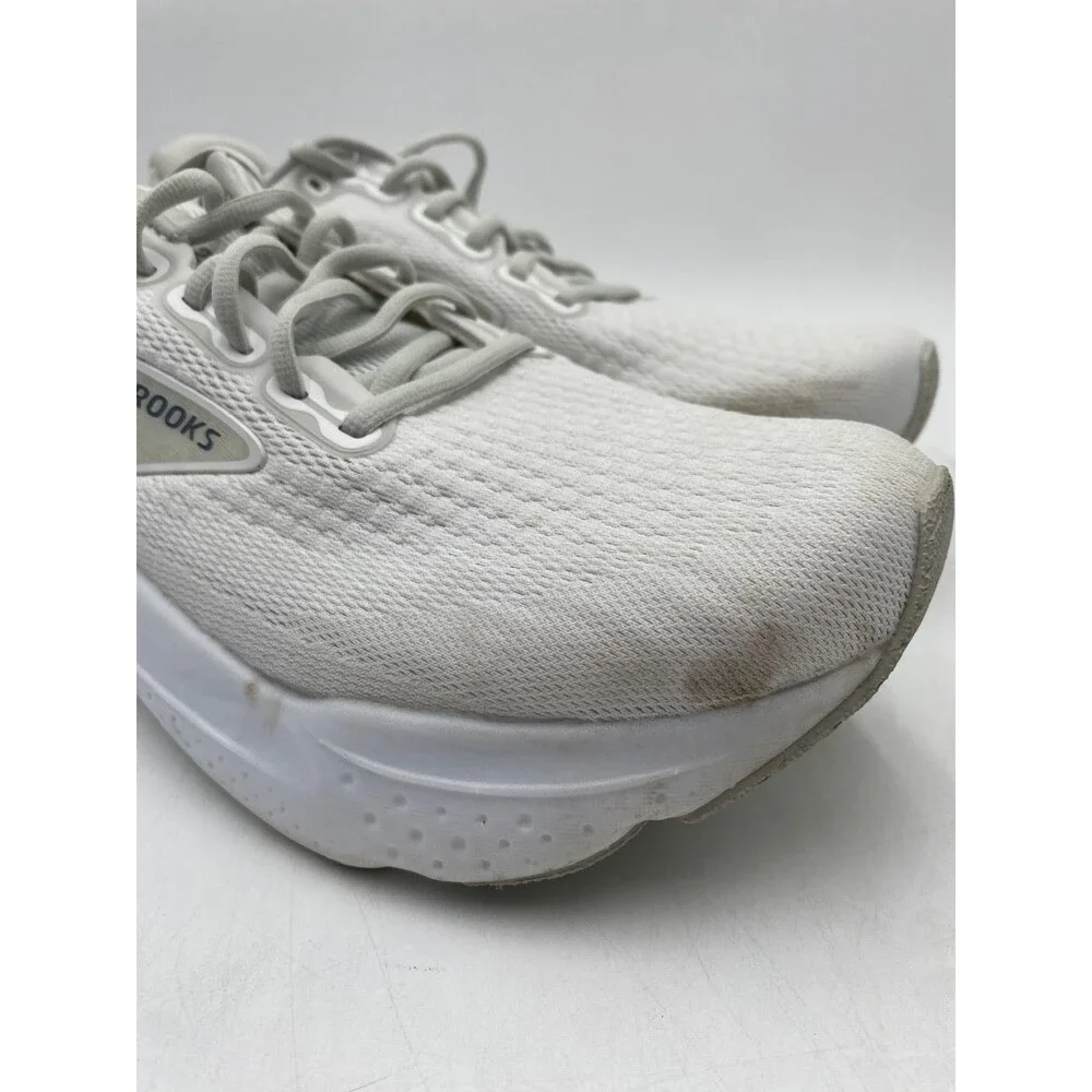Brooks GLYCERIN 21 Men's USED Running Shoes White/Grey US Size 11 D